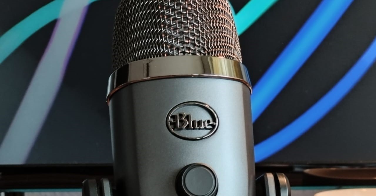 Das Blue! Yeti Nano Mikrofon von Logitech in Anthrazit